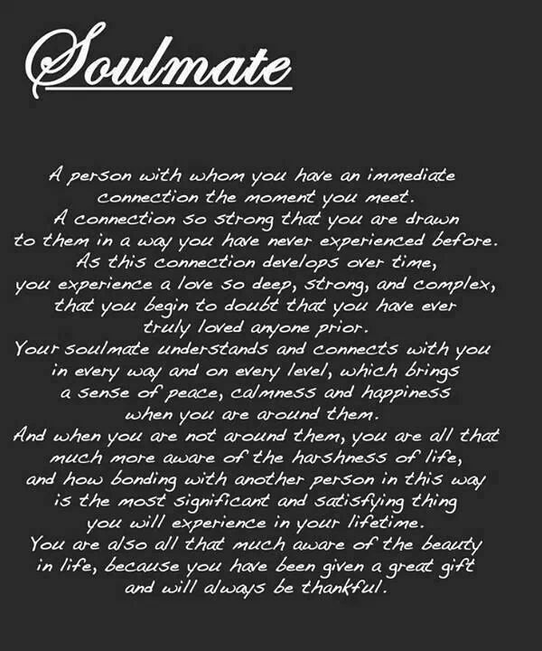 For soulmate poem my searching You Are