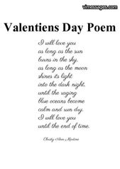 valentines day poems to him