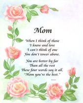 + 100 Happy Mothers Day Quotes : Mothers day poems printables. There is ...